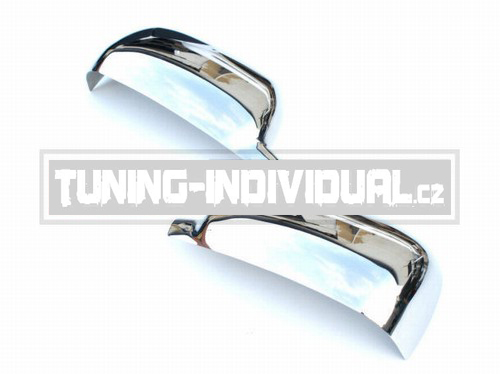 VW Touareg do r. 07 - nerez chrom kryty zrc�tek OMSA LINE