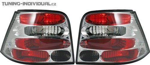 Zadn� lampy �ir� chrom, pro VW Golf IV. Cena za sadu.