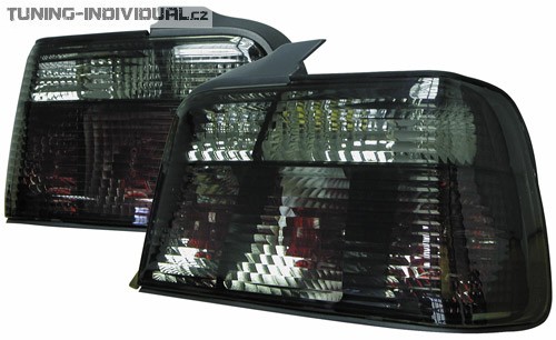 Zadn� lampy pro BMW E36 �ir� krystalick� tmav� (Coupe/Cabrio)