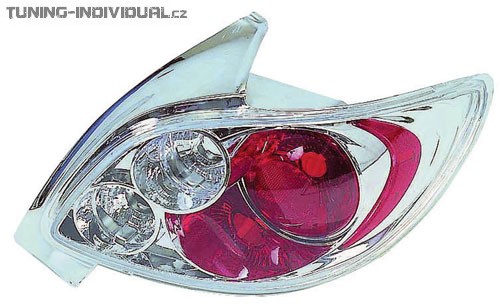 Zadn� lampy �ir� Peugeot 206, cena za sadu. (NE pro modely CC a SW)