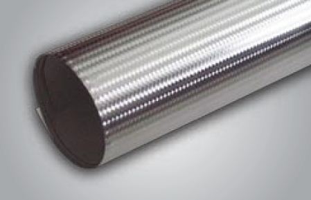 Samolepic� folie PVC, design st��brn� karbon, rozm�r 48 x 60 cm