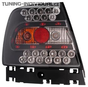 Zadn� lampy LED �ern�, Audi A4 Typ B5 Limuz�na. Cena za p�r.