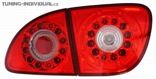 Zadn� �ir� lampy �erven� pro Seat Leon a Seat Toledo 1M, s LED technologi�