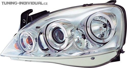 P�edn� sv�tlomety �ir� pro model Opel Corsa C po faceliftu 04-