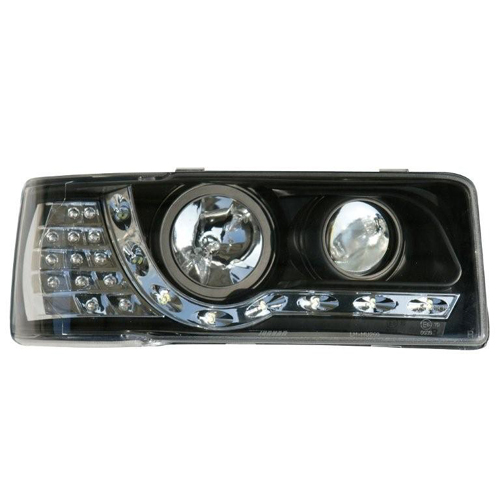 P�edn� �ir� �ern�, LED sv�tlomety s parkovac�my sv�tly