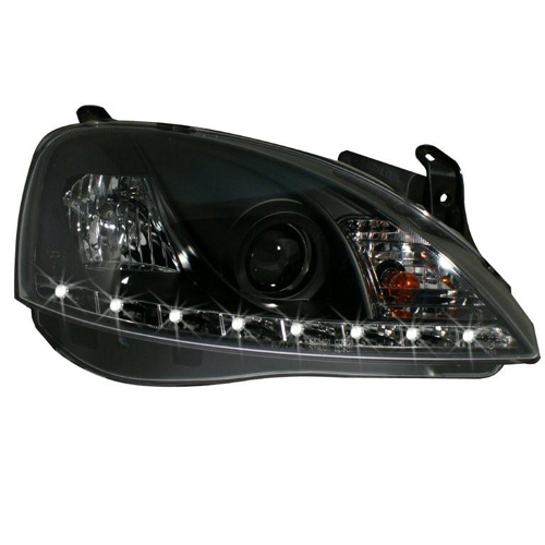 P�edn� �ir� �ern� sv�tlomety Opel Corsa C