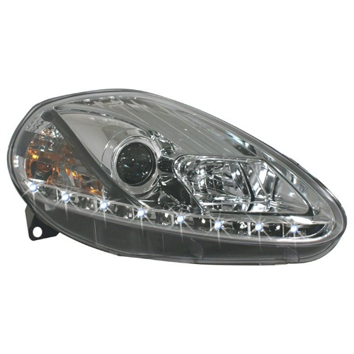 P�edn� �ir� chromov� sv�tlomety pro Fiat Punto s parkovac�my sv�tly