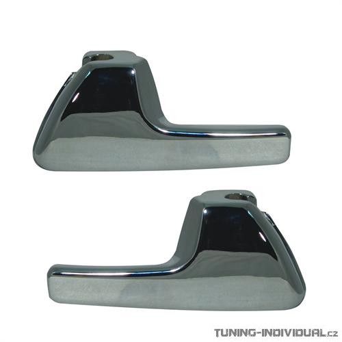 Kli�ky otev�r�n� dve�� chrom - sada VW Golf III