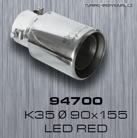 KONCOVKA V�FUKU R35 FI 90mm LED RED