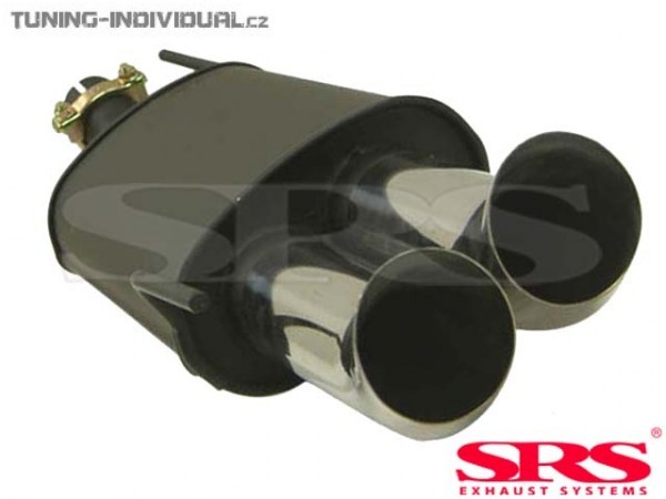 VW Golf III 93-98 SRS koncov� d�l, tlumi� v�fuku DTM - ocel