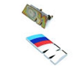 Bmw E46 - M3 logo (embl�m) do p�edn� masky (8,3 cm x 3,1cm)