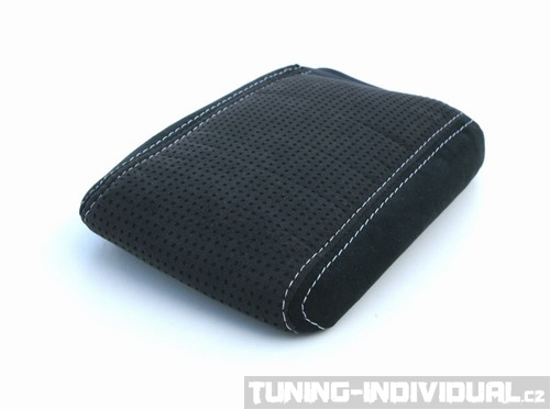 Octavia II 04-09 - potah loket. op�rky z perf. ALCANTARY - white