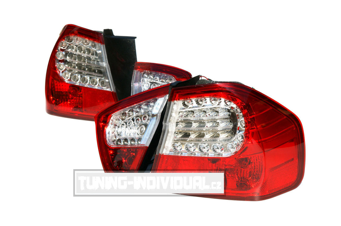 BMW E90 - zadn� �ir� lampy LED DESIGN - RED/CLEAR