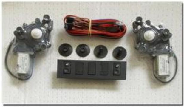 Stahov�n� zadn�ch oken pro Fabii EW-401FB