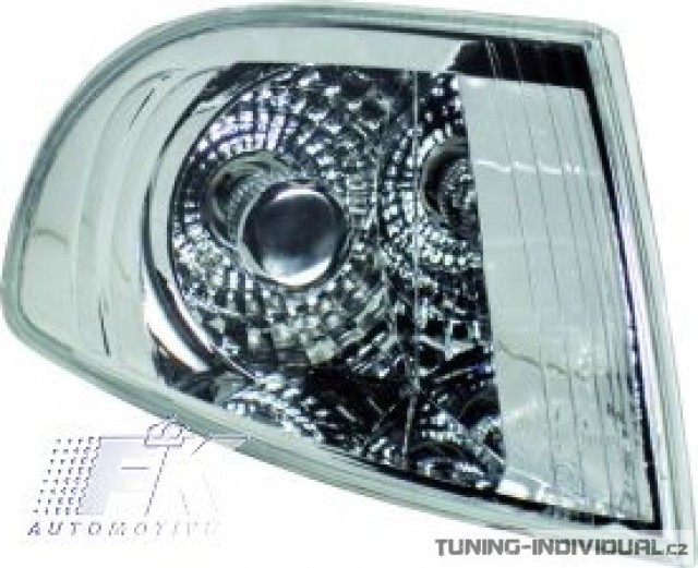 P�edn� blinkry na Audi A4 typ B5, r.v. 95 - 99, chromov�, p�r