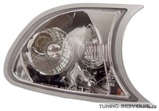 Blinkr p�edn� pro BMW 3-er E46 Coup�/cabrio r.v.98-01 tmav�, p�r