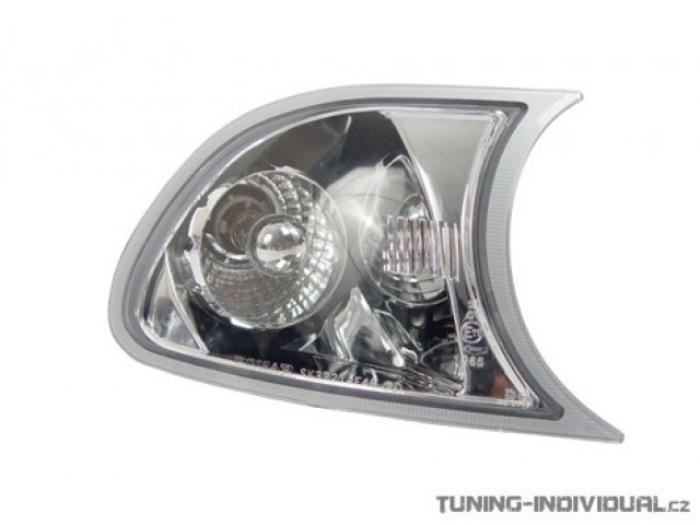 Blinkr p�edn� pro BMW 3-er E46 Coup�/cabrio r.v.01-02 chromov�