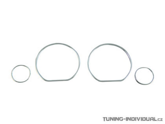 Chromov� r�me�ky na VW Golf 3/Polo 6N r.v. 1994-1999. Chrom.