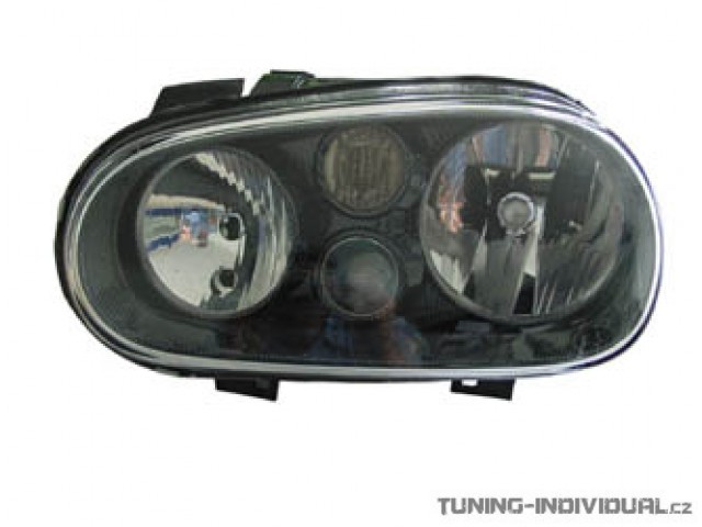 P�edn� sv�la VW Golf 4 r.v.98-03 karbonov� bez mlhov�ch sv�tel