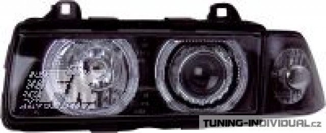 P�edn� sv�tla Angel Eyes v�etn� blika��, pro BMW E36 typ 4dv.