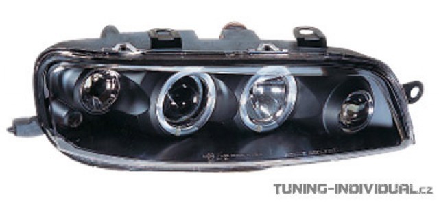 P�edn� sv�tla s krou�ky Fiat Punto r.v. 99-02, typ 188, �ern�