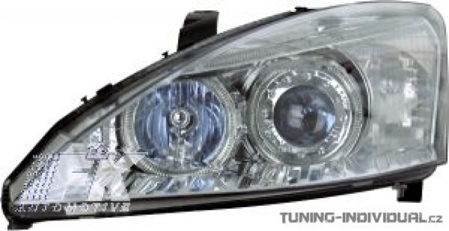 P�edn� sv�tla Angel Eyes Ford Focus r.v. 01-02, chromov� pozad�