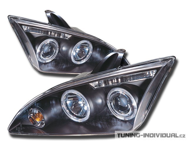 P�edn� sv�tla Angel Eyes Ford Focus r.v. 05-, s �ern�m pozad�m