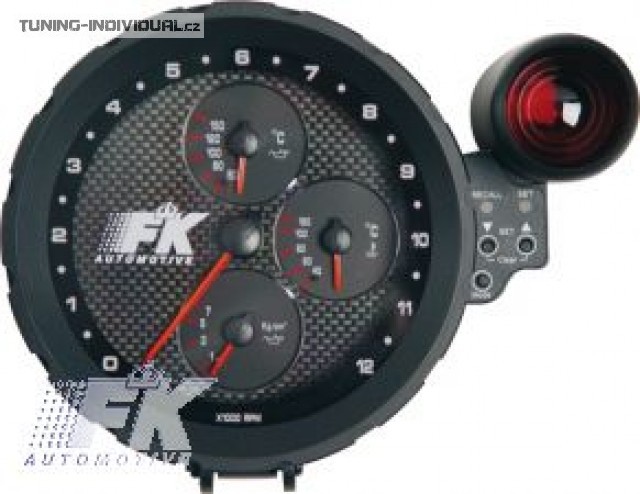 Profi z�vodn� bud�k, obsahuje ot��kom�r, teplota oleje, vody