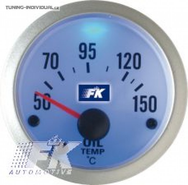 Bud�k na kontrolu teploty oleje, pr�m�r 52 mm, sedmibarevn�