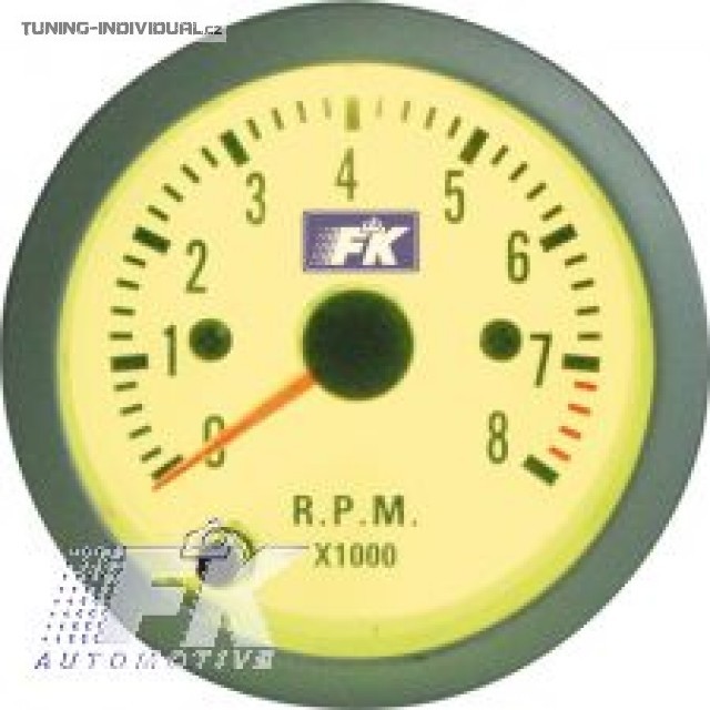 Bud�k ot��kom�r, pr�m�r 52 mm, sedmibarevn�, b�l� cifern�k