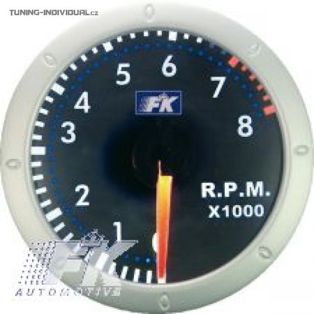 Bud�k ot��kom�r, pr�m�r 52 mm, podsv�cen�, st��brn� proveden�