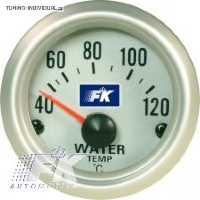 Bud�k na kontrolu teploty vody, pr�m�r 52 mm, podsv�cen�