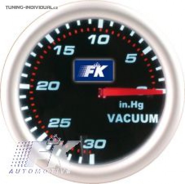 Bud�k vacuum, pr�m�r 52 mm, podsv�cen� b�le, st��brn� proveden�