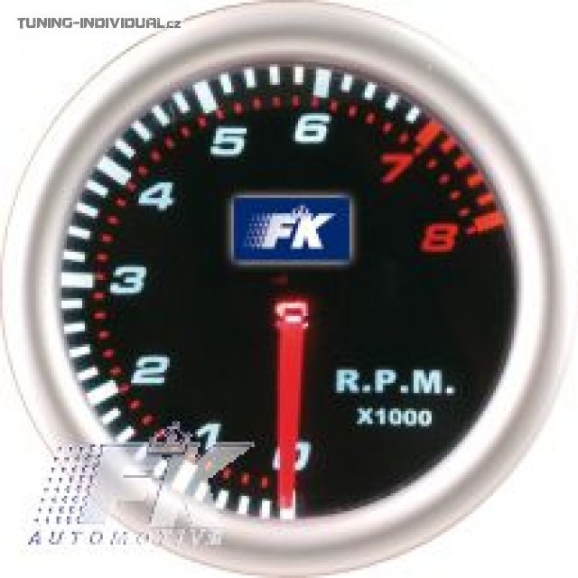 Bud�k ot��kom�r, pr�m�r 52mm, podsv�cen� b�le,st��brn� proveden�