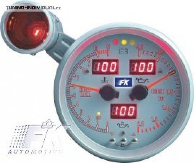 Profi z�vodn� bud�k, pr�m�r 127 mm, obsahuje ot��kom�r