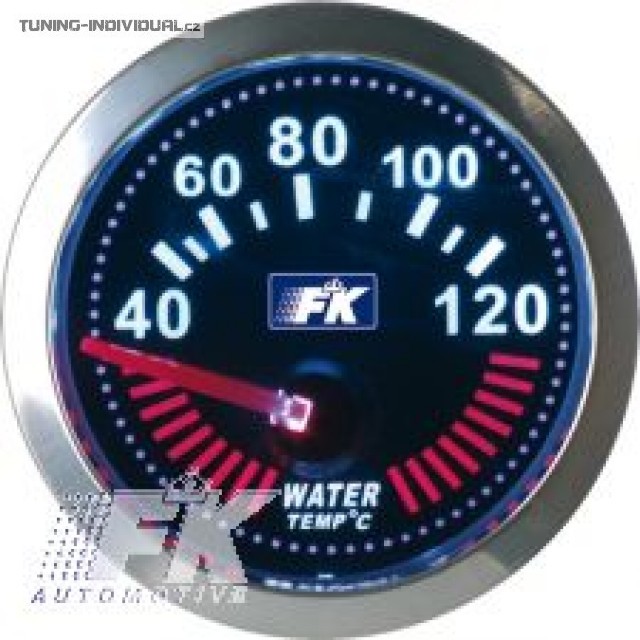 Bud�k na kontrolu teploty vody, pr�m�r 52 mm, zrcadlov� sklo