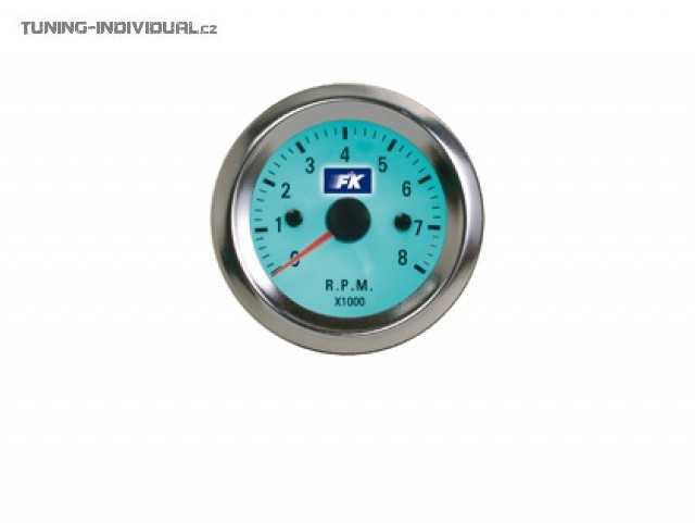 Bud�k ot��kom�r, pr�m�r 52 mm, podsv�cen�, chromov� proveden�