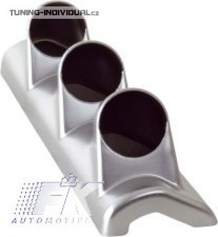 R�me�ek pro 3 bud�ky, lev�, st��brn� proveden�