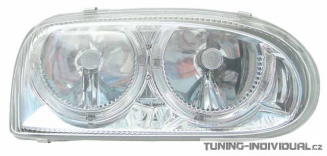 P�edn� sv�tla Powerlook VW Golf 3 r.v. 91-97 chromov�, p�r