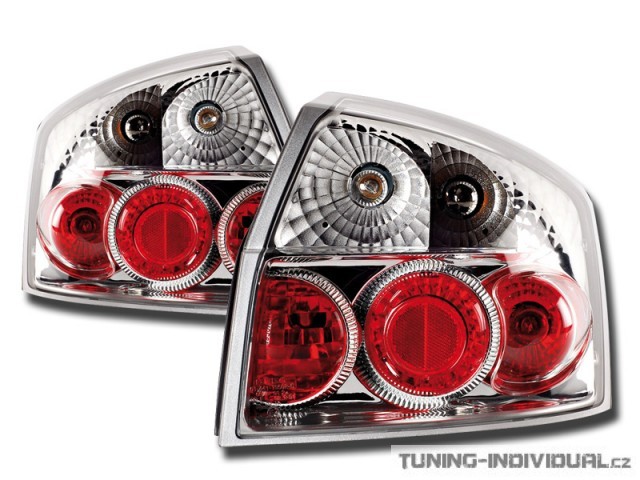 Zadn� sv�tla na Audi A4 typ 8E Limousina, r.v. 01-04, chromov�.