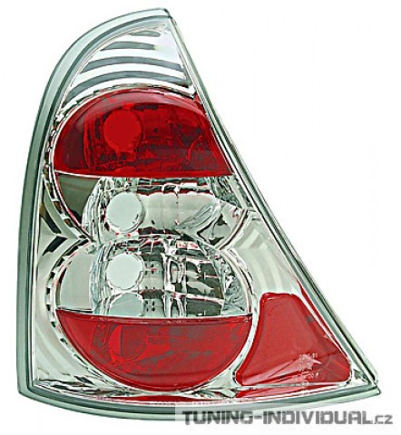 Zadn� sv�tla Renault Clio r.v. 98-01 chromov�. Cena je za p�r.