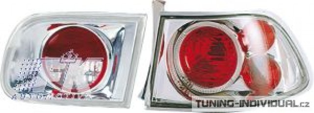 Zadn� chromov� sv�tla Honda Civic 96-00 2 dv. Cena je za p�r.