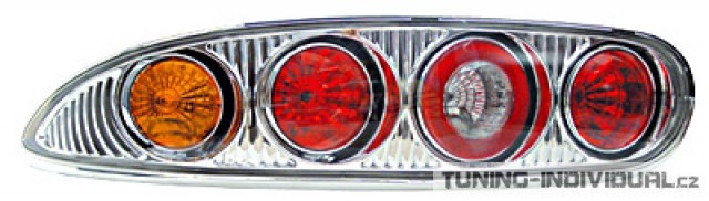Zadn� sv�tla na Mazda MX-3 r.v. 91-98, americk� verze, chromov�.