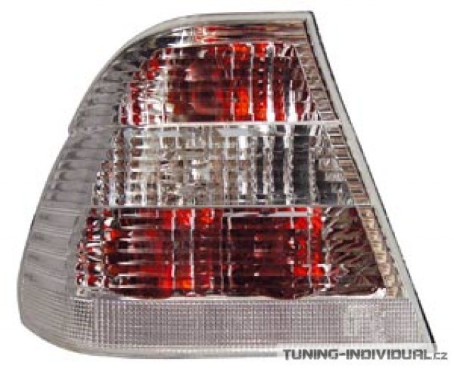 Zadn� sv�tla na BMW 3-er E46 Limousine r.v.01-, krystalov� b�l�