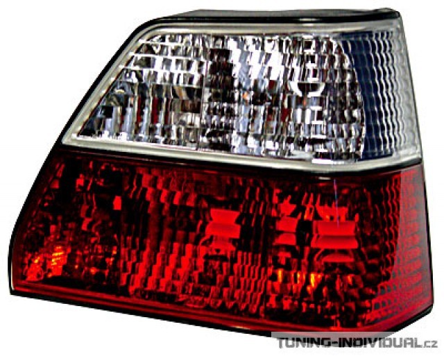 Zadn� sv�tla VW Golf 2 r.v.83-91 krystalov� kou�ov�-�erven�, p�r