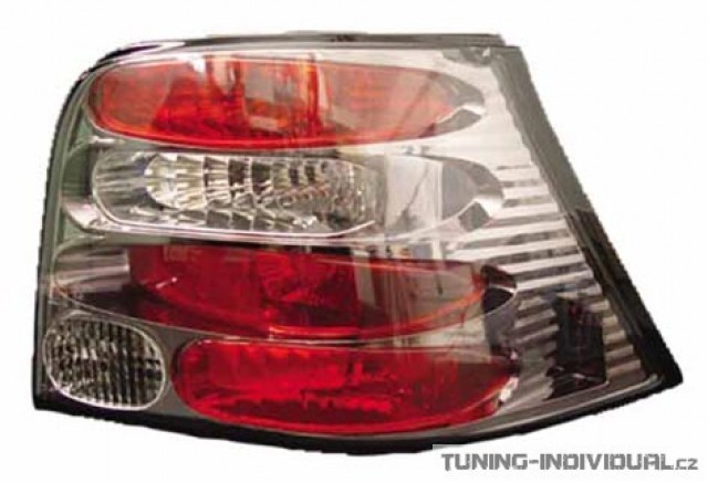 Zadn� sv�tla VW Golf 4 r.v.98-03 �ern�. Cena je za p�r.