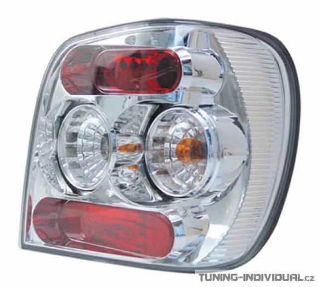 Zadn� sv�tla VW Polo r.v.99- chromov�. Cena je za p�r.