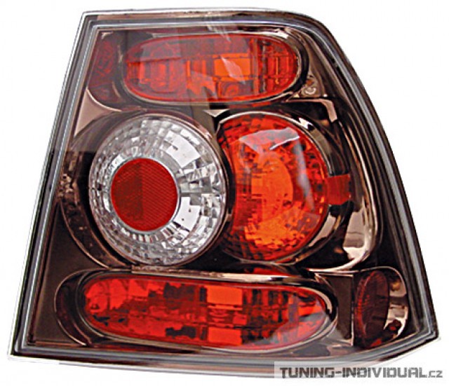Zadn� sv�tla VW Bora Limousine r.v. 99- �ern� chrom, p�r