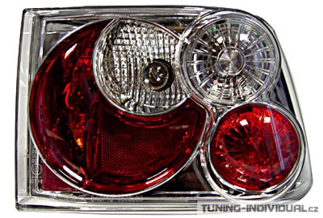 Zadn� sv�tla na Seat Ibiza r.v. 93-98 chromov�. Cena je za p�r.
