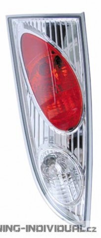 Zadn� sv�tla na Ford Focus r.v. 00-04, chromov�. Cena je za p�r.